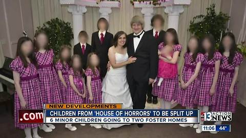 Children chained by parents to be split into 2 foster homes