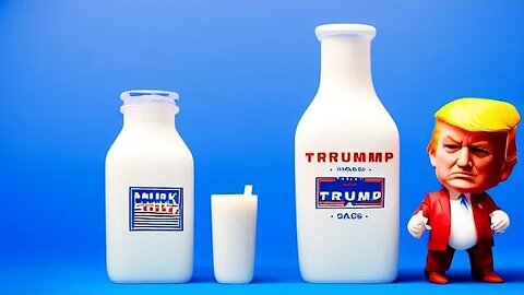 I asked ai to make a Donald trump milk commercial