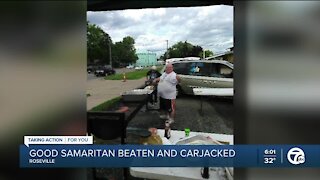 Good Samaritan carjacked, robbed after stopping to help stranded motorist