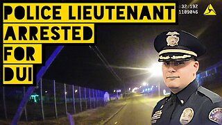 POLICE LIEUTENANT GETS PULLED OVER FOR DUI! INSANE BODYCAM FOOTAGE
