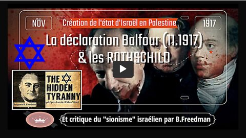 Rothschild Vd Freedman ... La déclaration Balfour (1917)