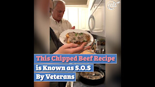 This Chipped Beef Recipe is Known as S.O.S By Veterans