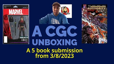 CGC 2023 - Unboxing - 5 books? 9.8 Grade - DCU books?