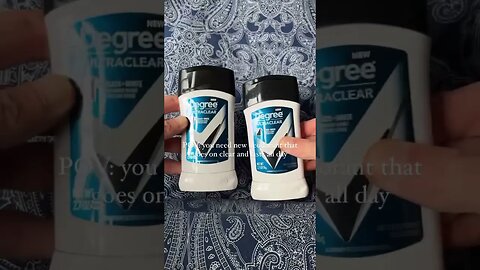 Degree Ultraclear Black and White Antiperspirant Deodorant #shorts