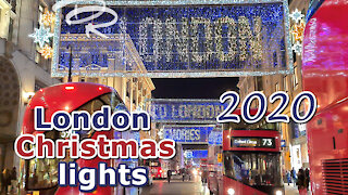 Top London 2020 Christmas lights & store windows