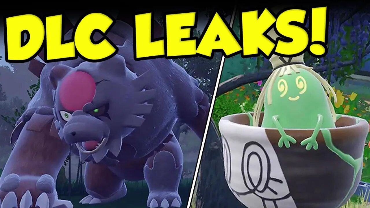 REAL POKEMON DLC LEAKS! Pokemon Scarlet and Violet Teal Mask DATAMINE