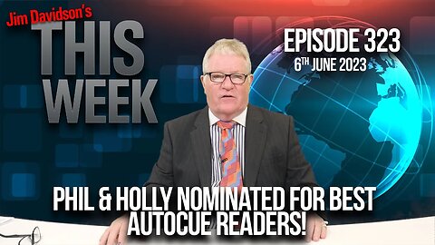 Jim Davidson - Phil & Holly nominated for Best Autocue Readers!