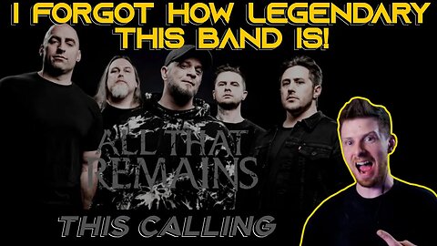 All That Remains - This Calling dominated my younger years! | Throwback Reaction!