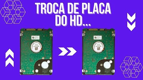 Realizando a troca de placa do HD para recuperação dos arquivos.