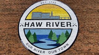 Walk and talk tour of the Haw River, NC, town center - Small Towns - Cities - Vlogging America