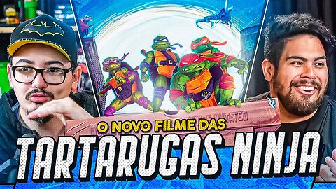 HUMILHOU O ARANHAVERSO! TARTARUGAS NINJA:CAOS MUTANTE MELHOR ANIMAÇÃO DE 2023|The Nerds Podcast #128