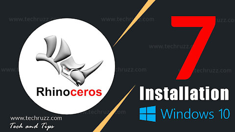 How To Download And Install Rhinoceros 7 On Windows 10 For Free Trial - 2021