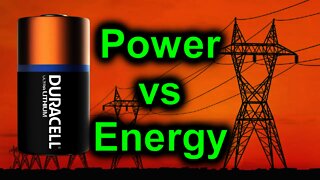 EEVblog #1009 - Voltage vs Power vs Energy