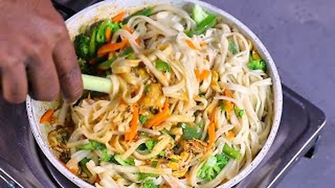 Chinese Noodle Recipe ASMR - Chow mein Recipe