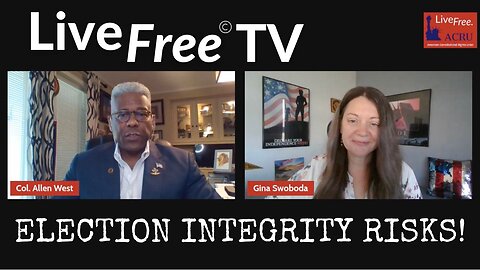 Live Free TV: Election Integrity Threats with Gina Swoboda of the Voter Reference Foundation