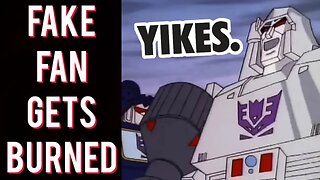 Fake nerd journalist DRAGGED online for messing up Transformers One announcement! EMBARRASSING!