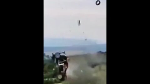 horrific crash, crew ok, rally, hill climb