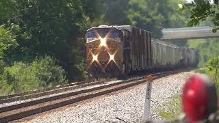 CSX L321 Local Manifest Mixed Freight Train from Creston, Ohio June 30, 2022