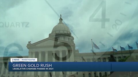 Green Gold Rush Legislative changes passed in 2021
