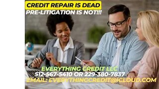 👉Credit Repair Revolution: Why Traditional Methods Are Dead💀 and Pre-Litigation Is the Future 🔮