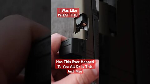 Bullet Stuck in the chamber!