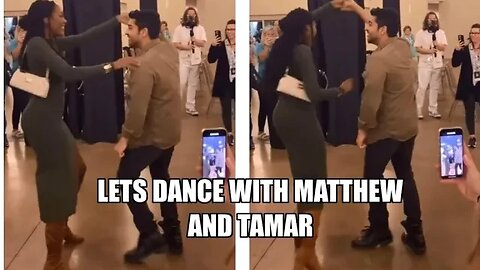 Paras Patel aka Matthew and Tamar aka Amber Shana Williams from the Chosen dance together- lets join
