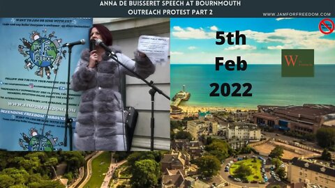 Anna De Buisseret Speech in Bournmouth UK (Part 2)