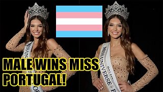 Male WINS Miss Portugal and is going to the Miss Universe pageant, but the news gets MUCH WORSE!