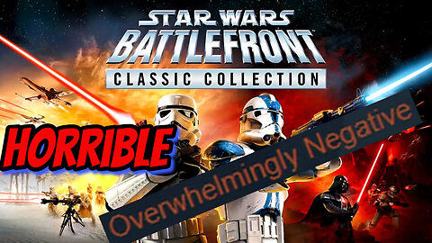 Star Wars Battlefront Classic Collection is HORRIBLE