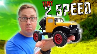 A 2 Speed Mini Crawler like no other! - FCX24