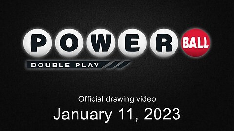 Powerball Double Play drawing for January 11, 2023