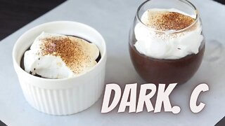 Dark Chocolate Spirit // Dessert Recipe Easy Version