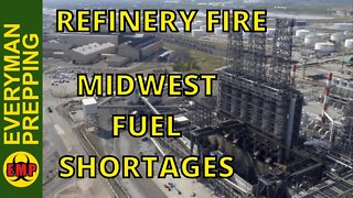 BP Indiana Refinery Fire-Fuel Shortages In 4 Midwest States