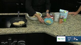 Shape Your Future Healthy Kitchen: Pumpkin Oat Pancakes