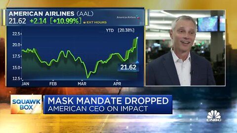 American Airlines CEO: 'I'M Glad The Mask Mandate Is Down'