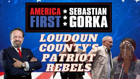 Loudoun County's patriot rebels. Shawntel Cooper and Jon Tigges with Sebastian Gorka
