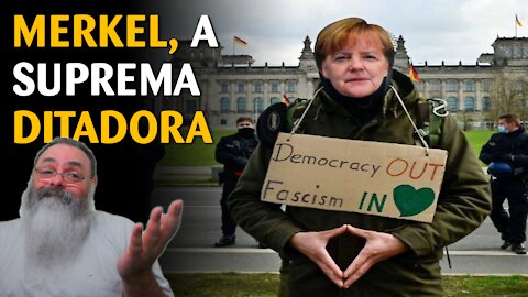 Merkel proíbe manifestações anti-lockdown, mas libera parada LGBT