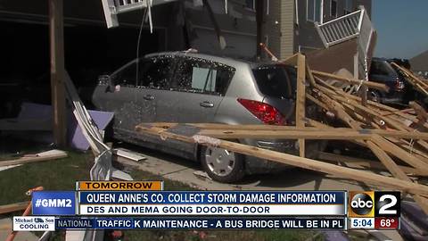 Queen Anne's County to collect storm damage information following tornado