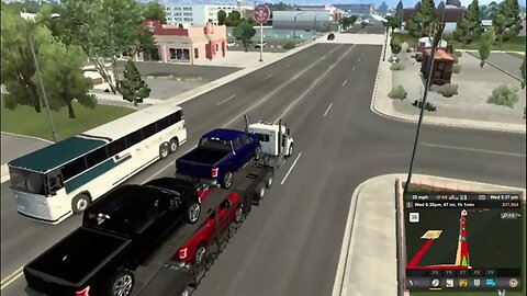 #shorts Moving Ford Trucks to the Showroom in American Truck Simulator - highlight