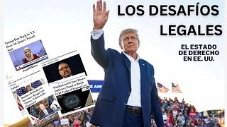 LOS DESAFÍOS LEGALES DE TRUMP, EL ESTADO DE DERECHO, LA POLÍTICA Y LA INSTITUCIONALIDAD EN EE. UU.