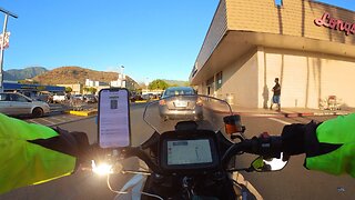 Day in the life of a motorcycle courier, 3/5/24