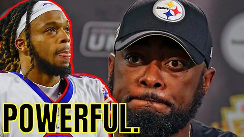 Pittsburgh Steelers Coach Mike Tomlin Makes POWERFUL COMMENT on Bills' Damar Hamlin!