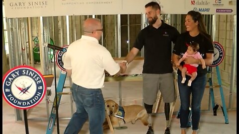 Soldier hurt in line of duty gets specially-adapted smart home