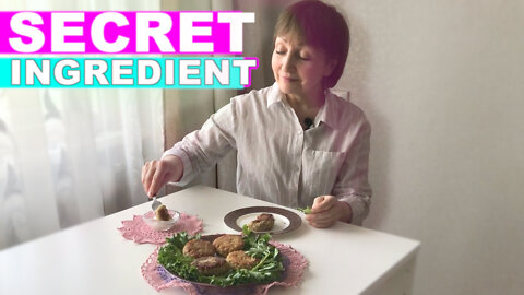 No Meat Сutlets (burgers) in Russia after sanctions recipe Secret Ingredient!