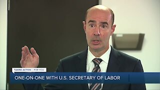 One-on-one with U.S. Secretary of Labor