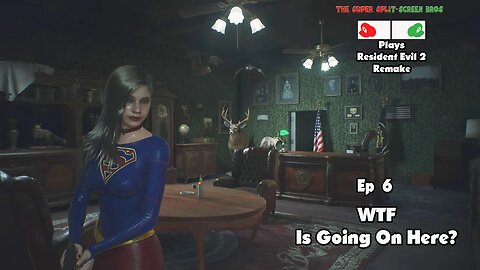 Is Supergirl Strong Enough To Survive Racoon City? Resident Evil 2: Remake (Claire) SSB Plays-Ep 6