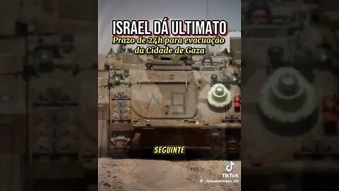 🔴ISRAEL - PRAZO DE 24 HORAS‼️