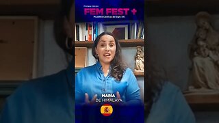 MARÍA DE HIMALAYA EN FEM FEST 2023, ORGANIZADO POR BRENDA DEL RÍO, Y QUE VIVA CRISTO REY TE INVITA