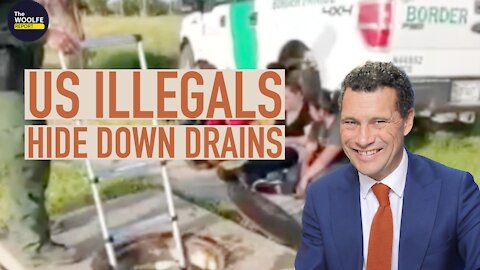 CLIP Ep. 2b US Illegals Found Down the Drain - The Woolfe Report