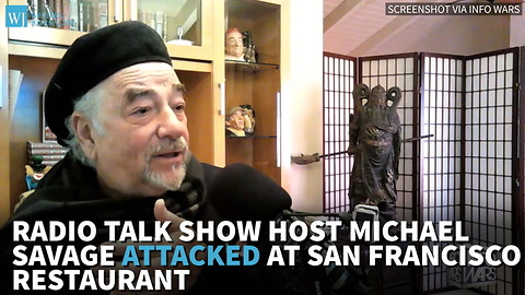 Radio Talk Show Host Michael Savage Attacked At San Francisco Restaurant.mp4